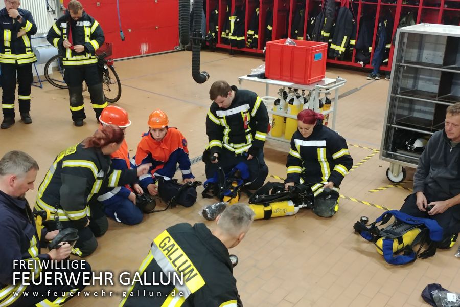 Berufsfeuerwehr-Wochenende unserer Jugendfeuerwehr